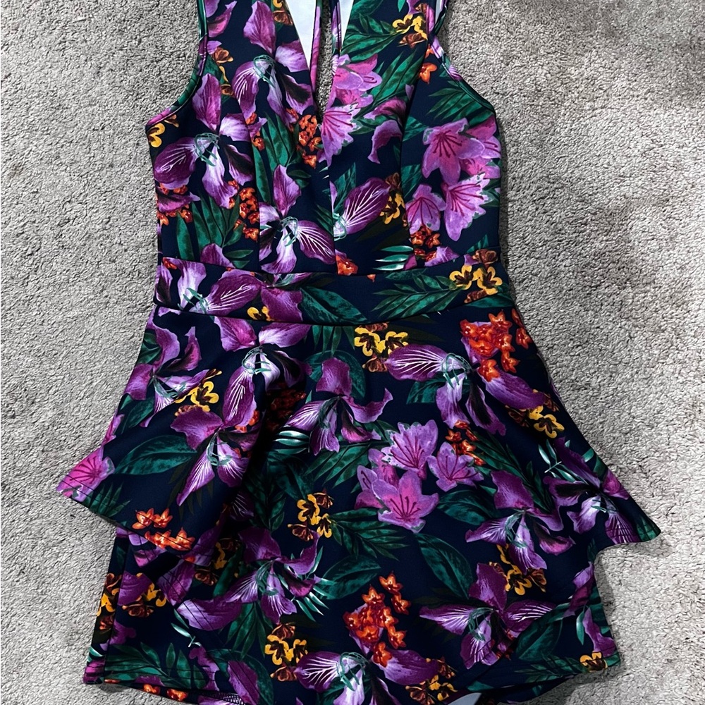 UK2LA Colorful Floral Dress